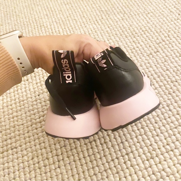 NWT Adidas MULTIX RUNNING SHOES black purple ArtGW3007 US3.5 - Picture 5 of 5